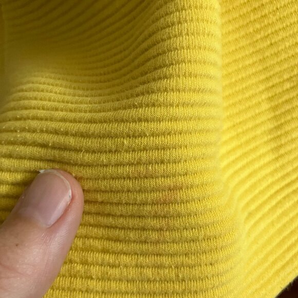 Yellow Boden boatneck 3/4 sleeve top - Picture 6 of 8